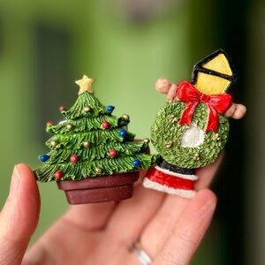 Dainty Christmas Magnetic Clips Accent Set